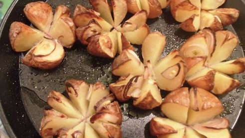 пряная жареная картошка в аэрогриле