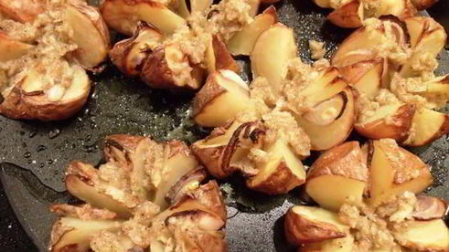 пряная жареная картошка в аэрогриле