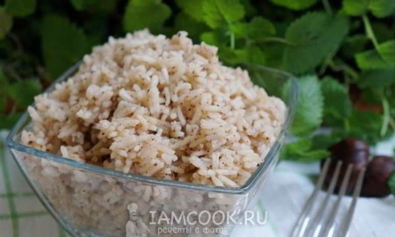 Рецепт пряного риса со специями в мультиварке