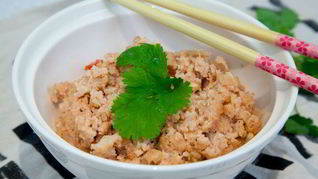 Рис из цветной капусты с овощами