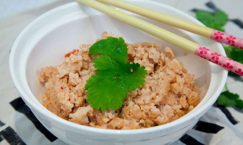 Рецепт риса из цветной капусты с овощами