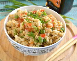 Рис с яйцом по-китайски