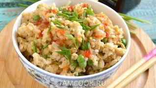 Рис с яйцом по-китайски