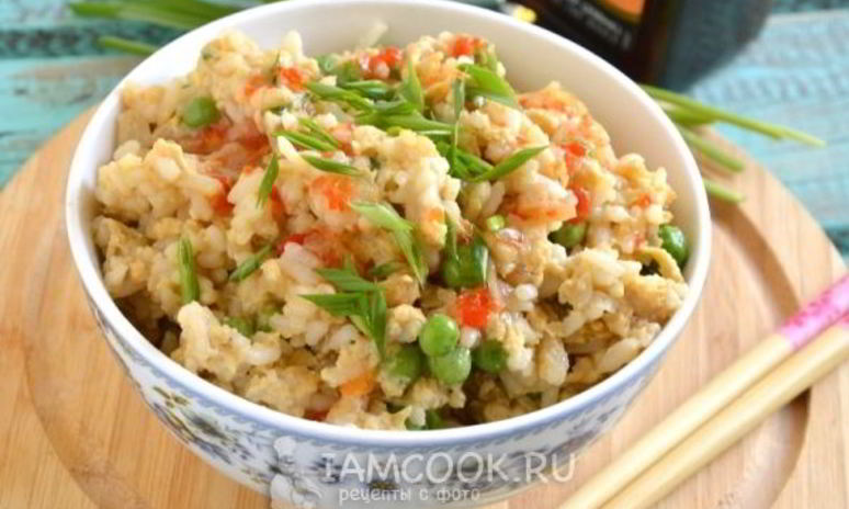 Рецепт риса с яйцом по-китайски