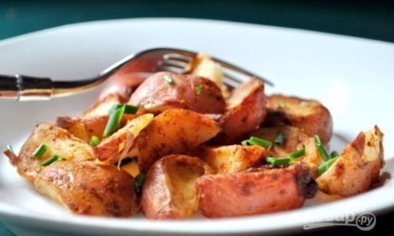 Рецепт жареной картошки на сковороде
