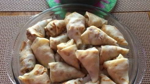 блинные голубцы под соусом бешамель