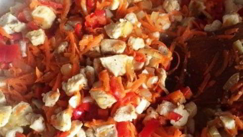 блинные голубцы под соусом бешамель