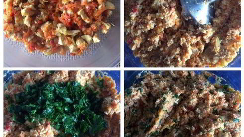 блинные голубцы под соусом бешамель