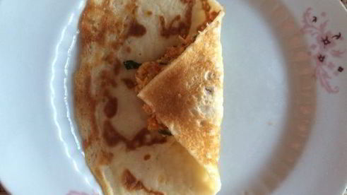 блинные голубцы под соусом бешамель