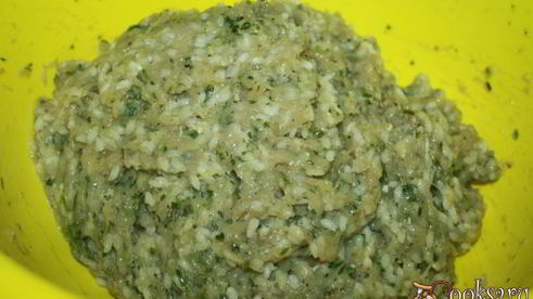 диетическая долма из куриной грудки