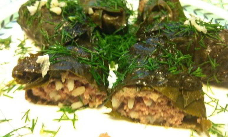 Рецепт долмы с говяжьим фаршем