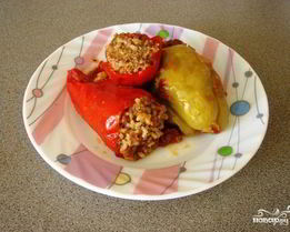 Голубцы из болгарского перца