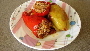 Голубцы из болгарского перца