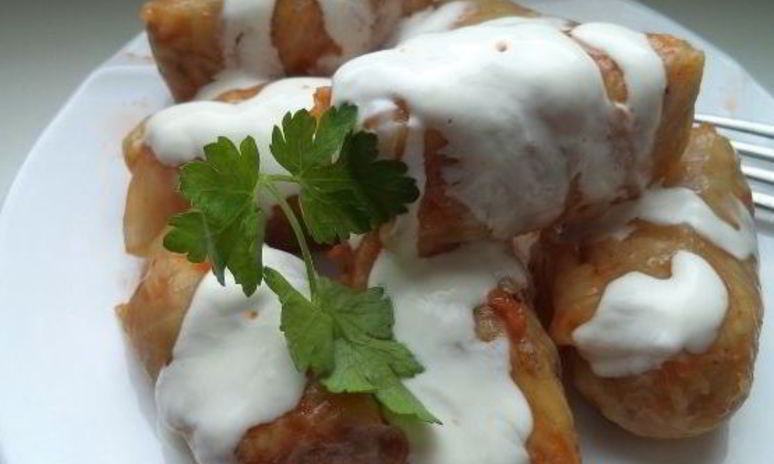 Рецепт голубцов из квашеной капусты