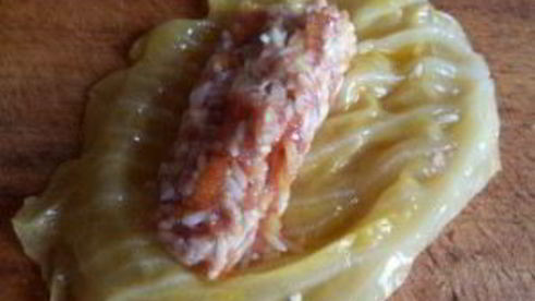 голубцы из квашеной капусты