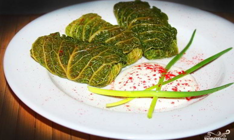 Рецепт голубцов из савойской капусты