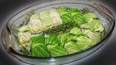 голубцы из савойской капусты