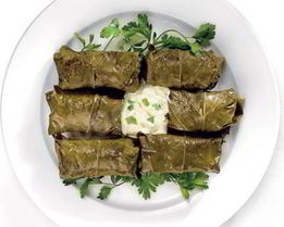 Голубцы из виноградных листьев по-еврейски