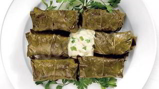 Голубцы из виноградных листьев по-еврейски
