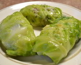 Голубцы рыбные