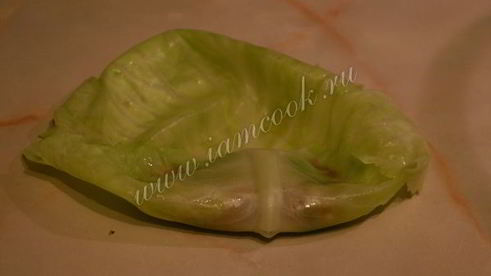 голубцы с фаршем и рисом