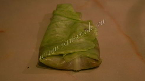 голубцы с фаршем и рисом