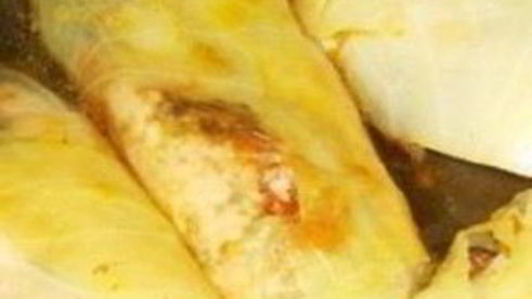 голубцы с грибами