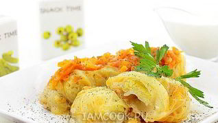 Голубцы с картошкой