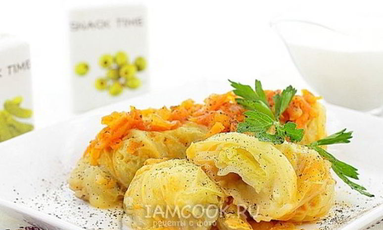 Рецепт голубцов с картошкой