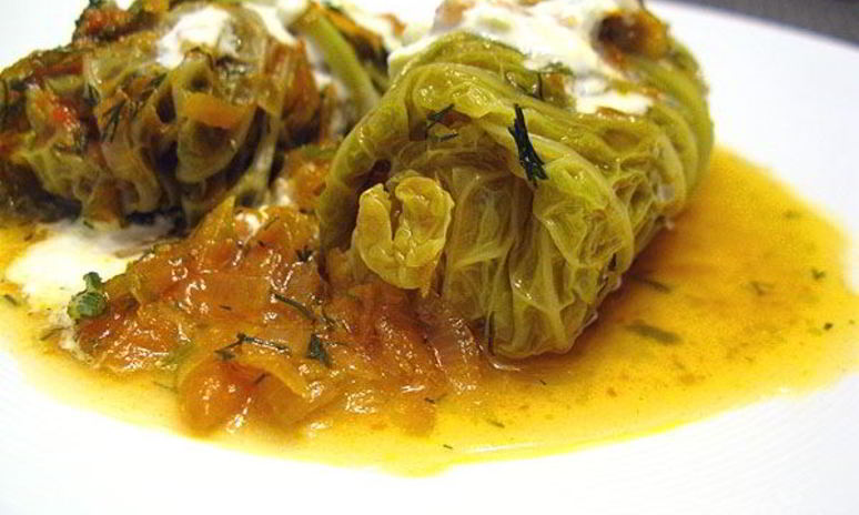 Рецепт голубцов с морепродуктами