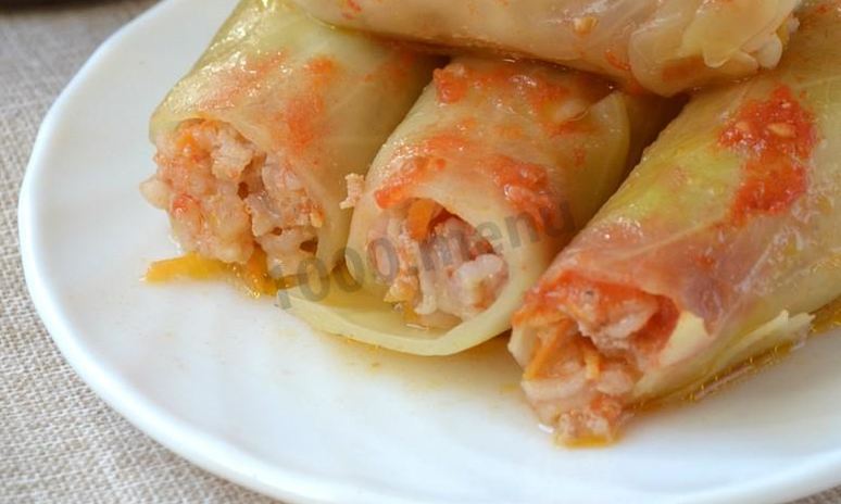 Рецепт голубцов в микроволновке