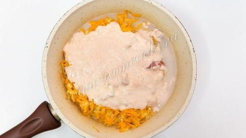 голубцы в томатно-сметанном соусе в духовке