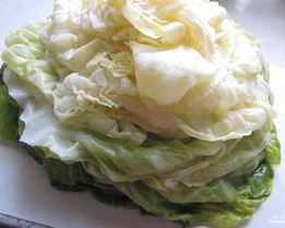 Капуста для голубцов в микроволновке