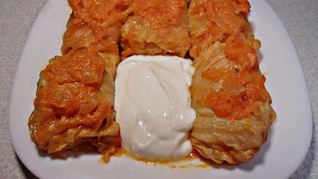 Куриные голубцы