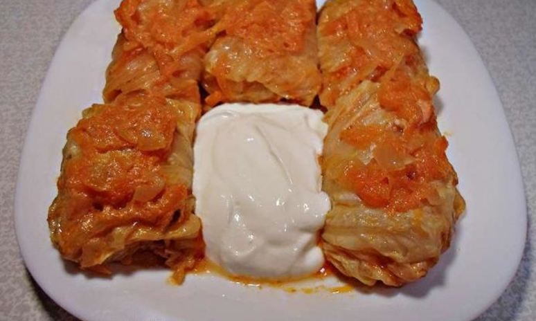 Рецепт куриных голубцов