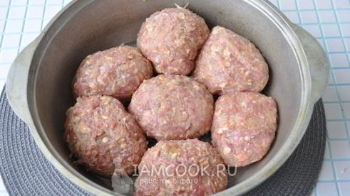 ленивые голубцы с геркулесом