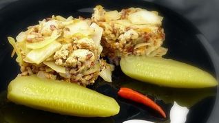 Ленивые голубцы с куриным фаршем в мультиварке