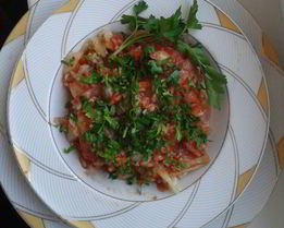 Ленивые голубцы с вешенками