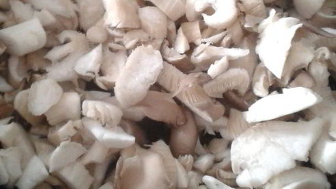 ленивые голубцы с вешенками