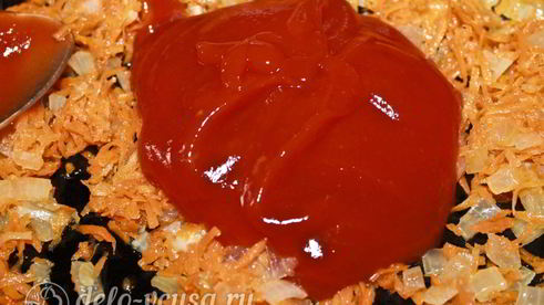 ленивые голубцы в томатном соусе