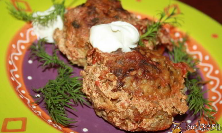 Рецепт нежнейшие ленивые голубцы в томатно-сметанном соусе в духовке