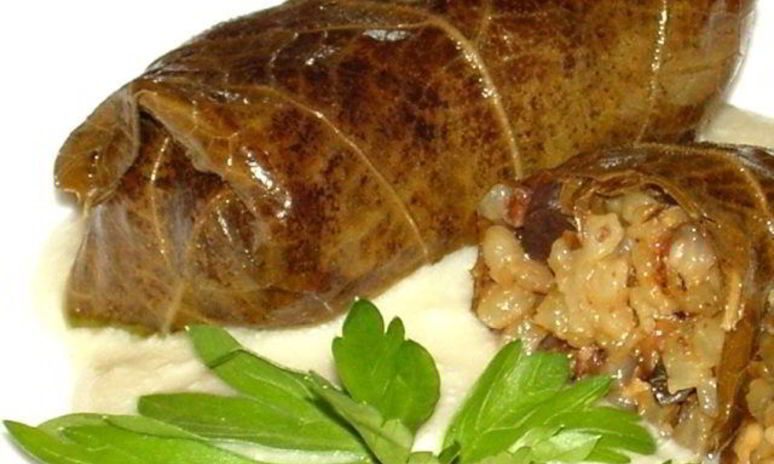 Рецепт постной долмы