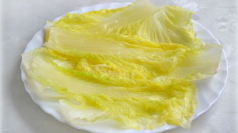 постные голубцы из пекинской капусты