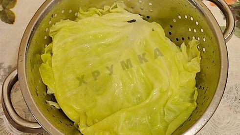 постные голубцы с грибами и рисом