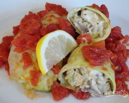 Рыбные голубцы