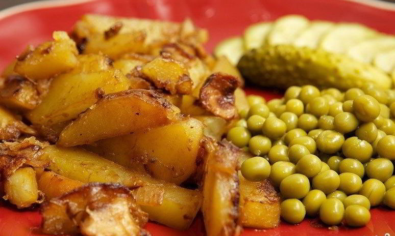 Рецепт белых грибов с картошкой