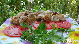 Биточки из сыроежек