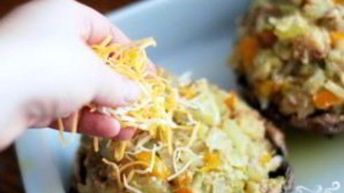 фаршированный портобелло