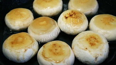 фаршированные шампиньоны с фаршем