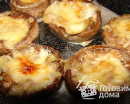Грибные шляпки фаршированые